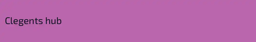Clegents hub